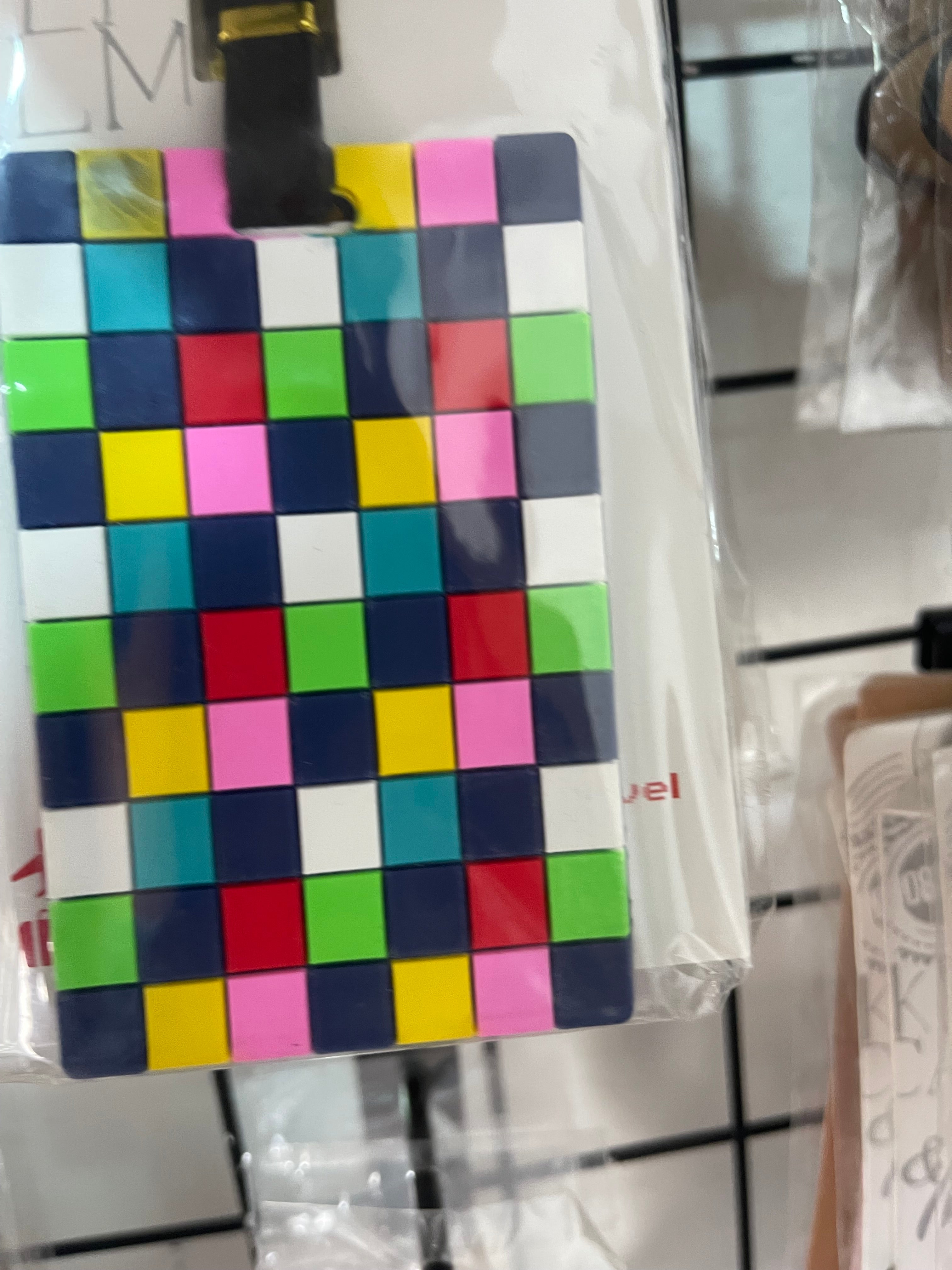 Pixels Luggage tag