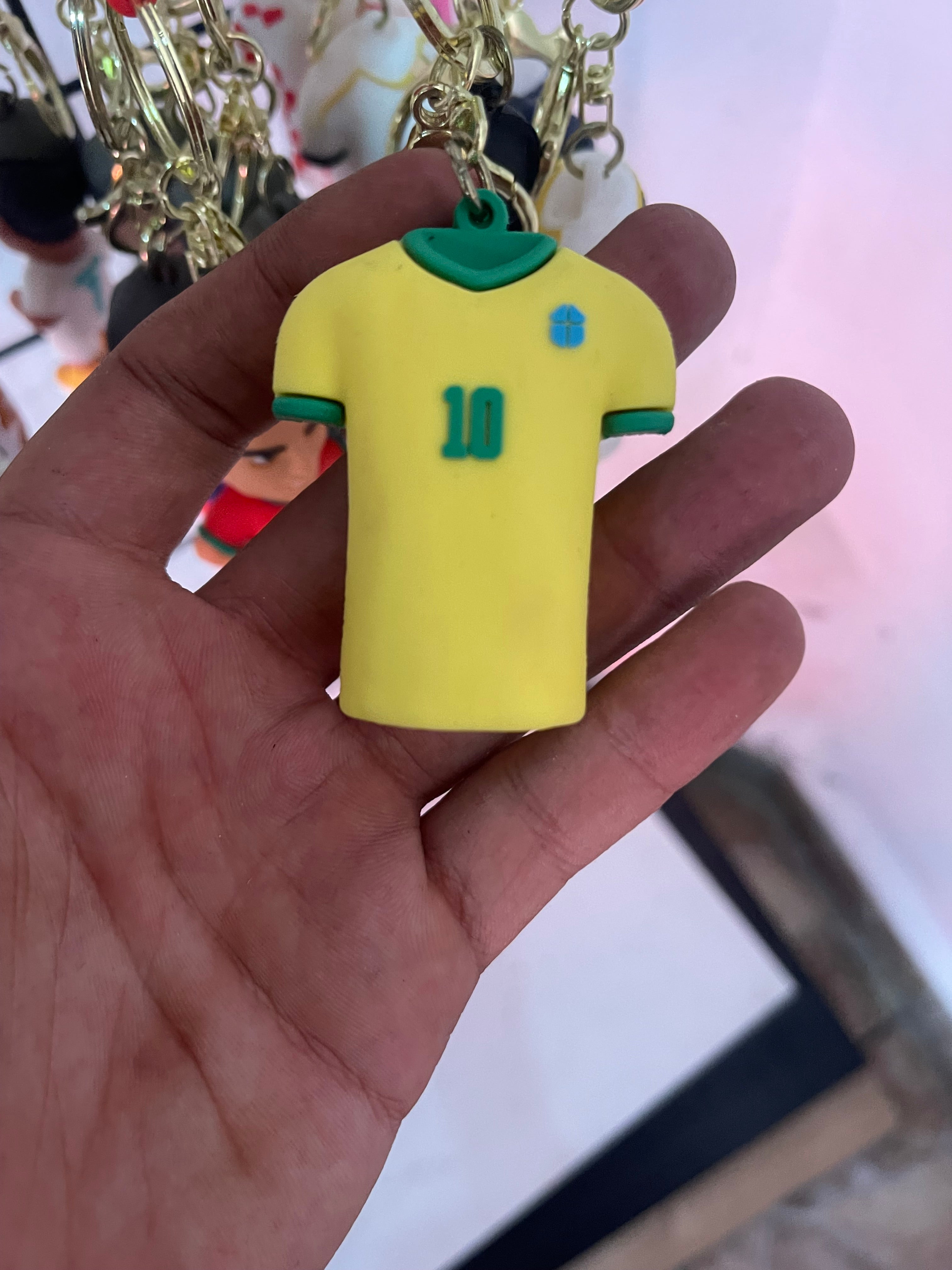 Brazil jersey Keychain