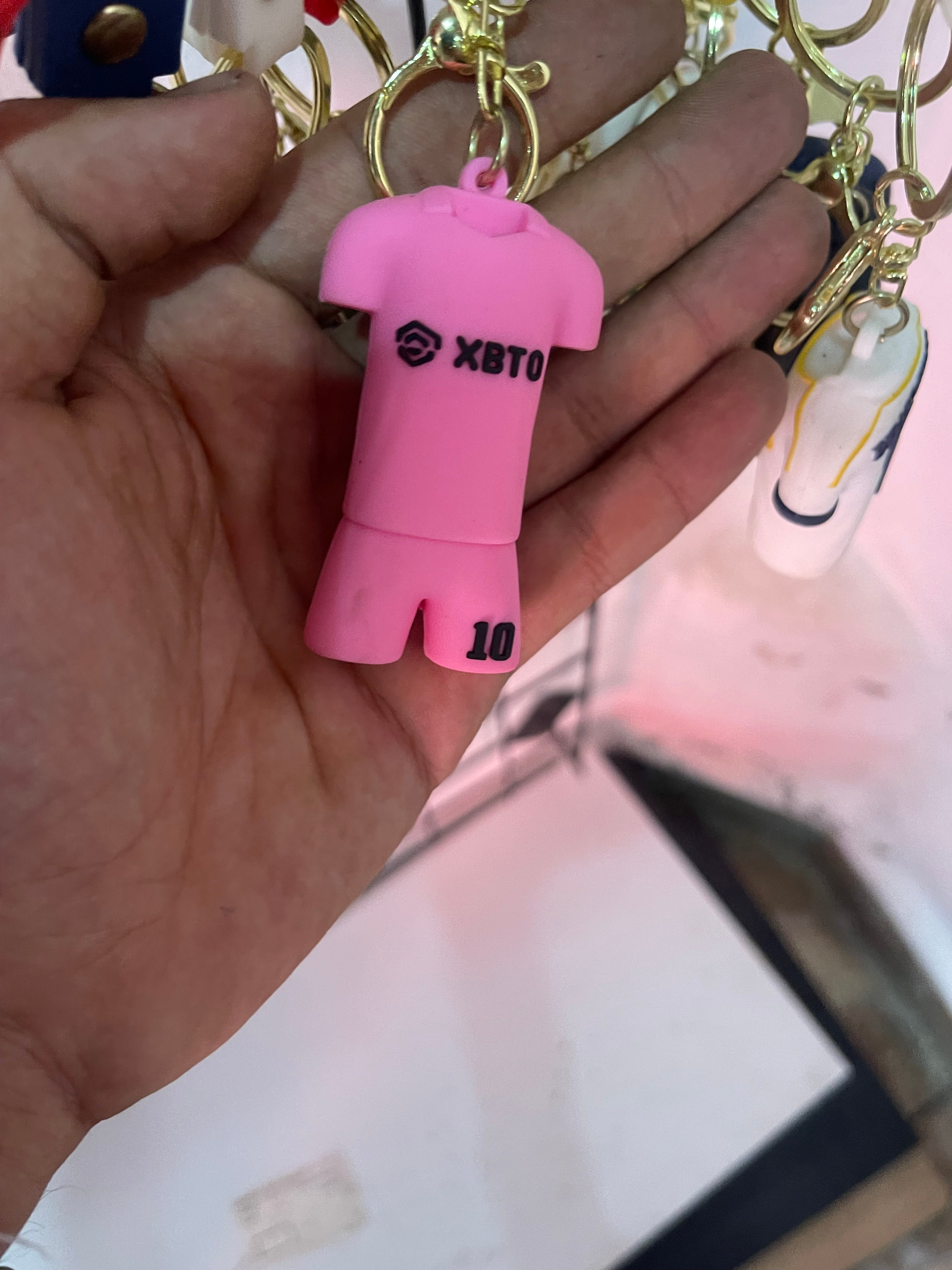 XBTO Pink Keychain