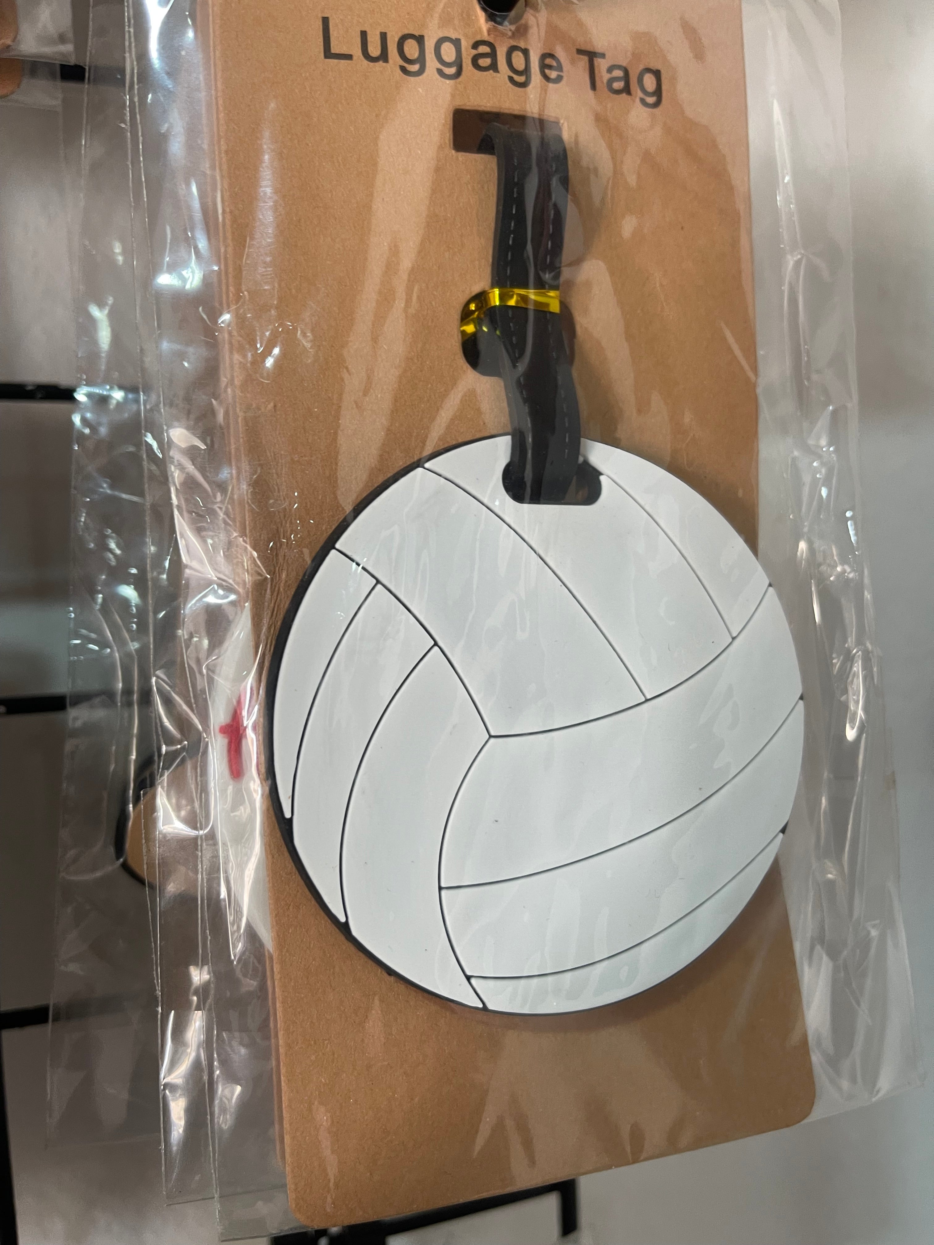 Volleyball Luggage tag