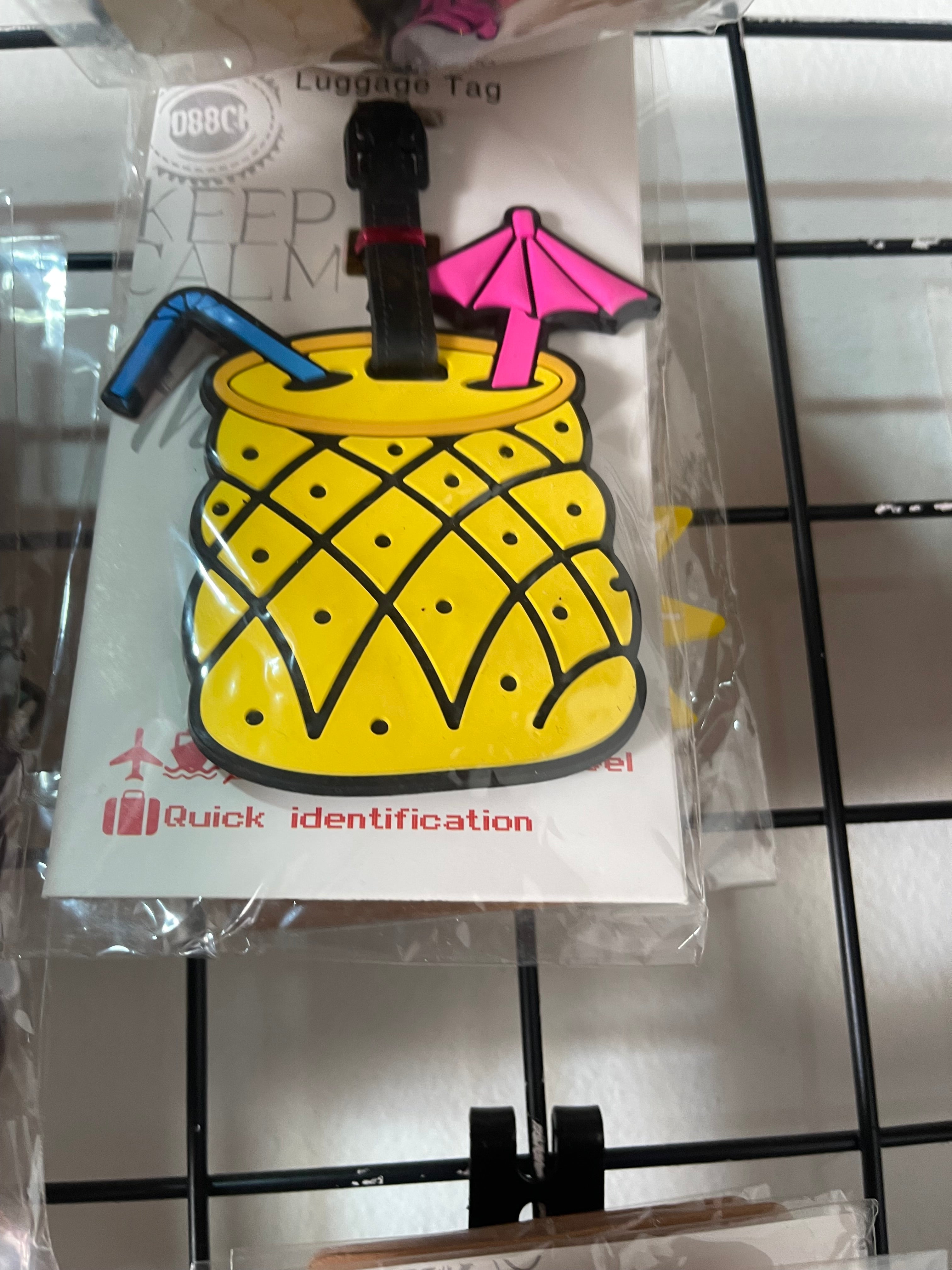 Beach cocktails Luggage tag