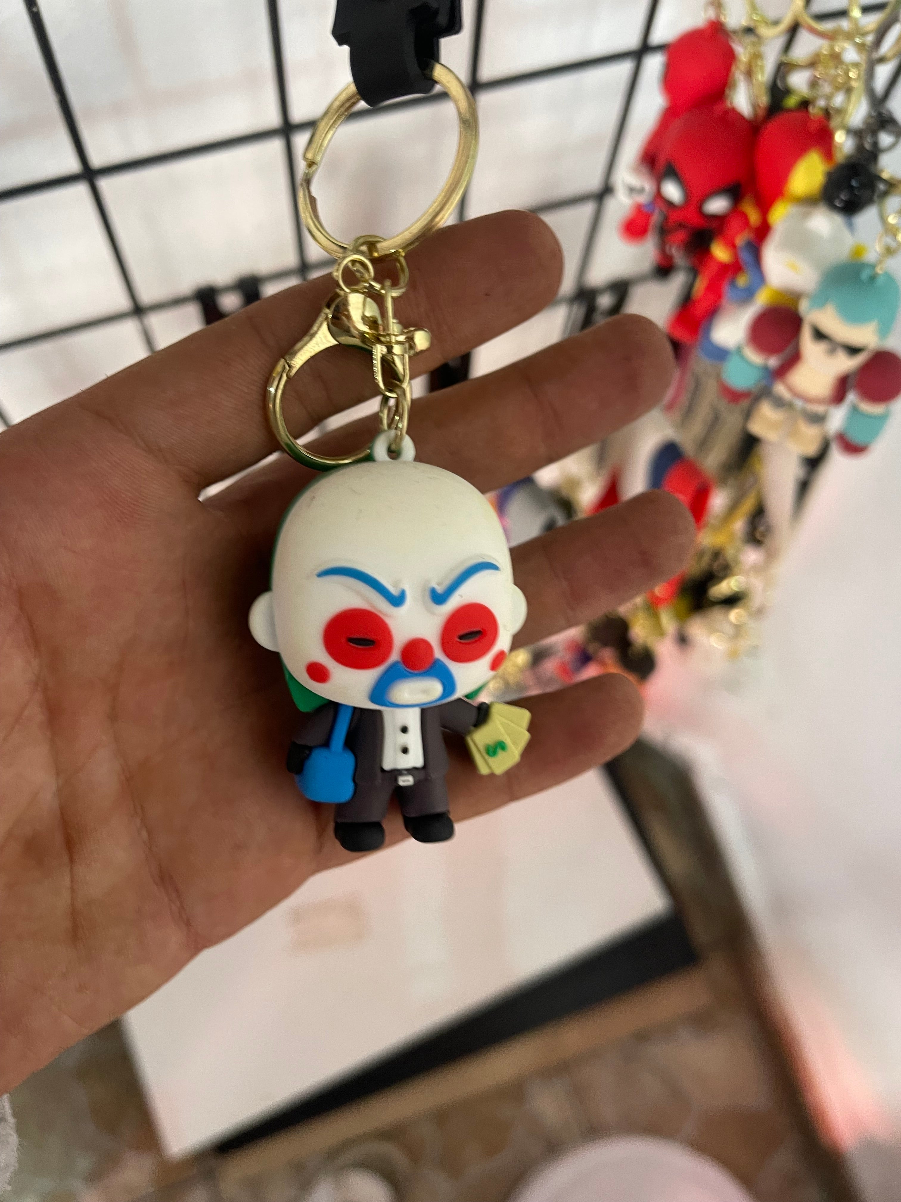 Joker keychain