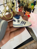 Adidas Keychain white/blue