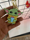 Baby Yoda Keychain