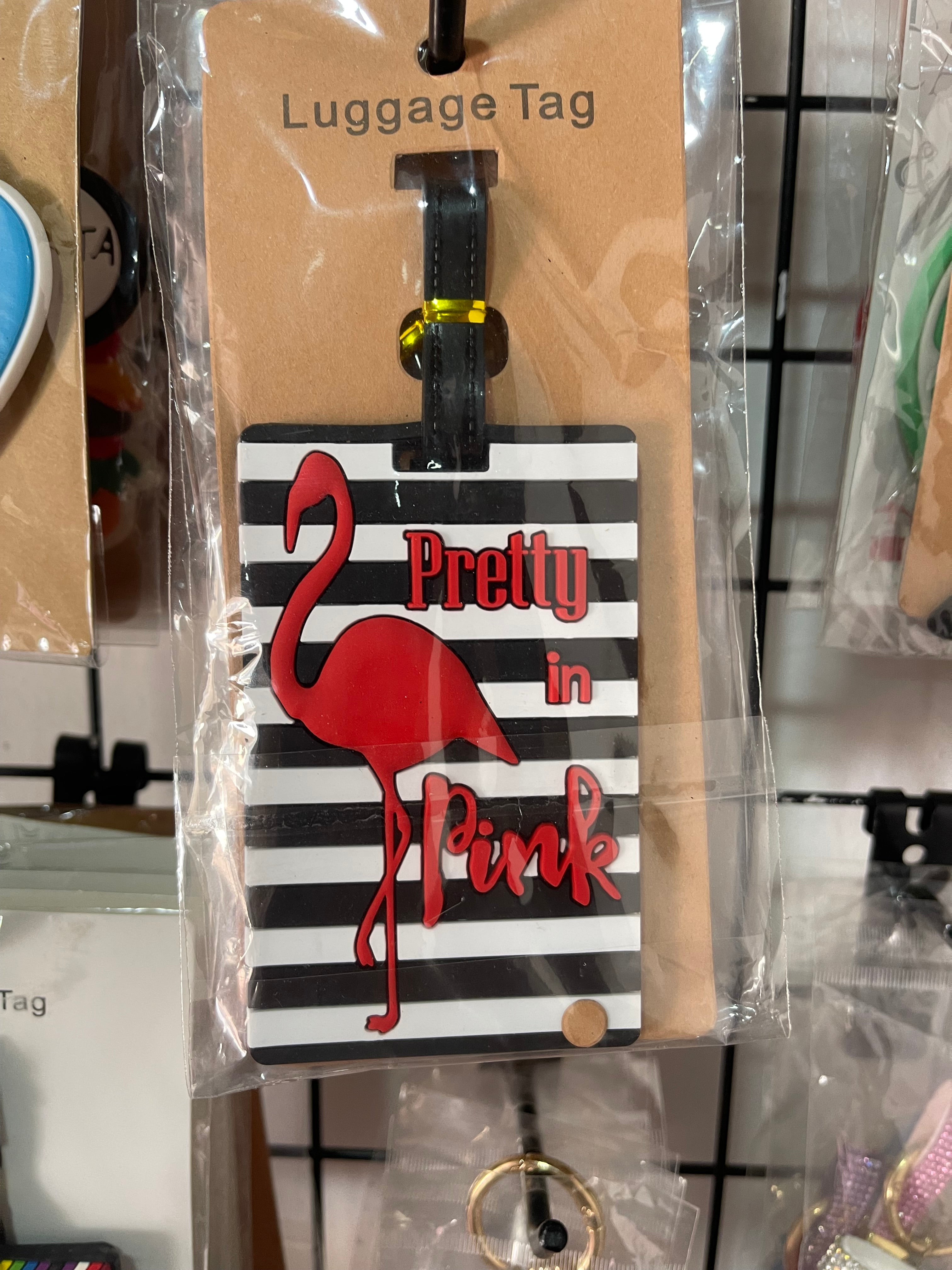 Flamingo Luggage tag