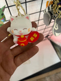 Lucky Cat Keychain