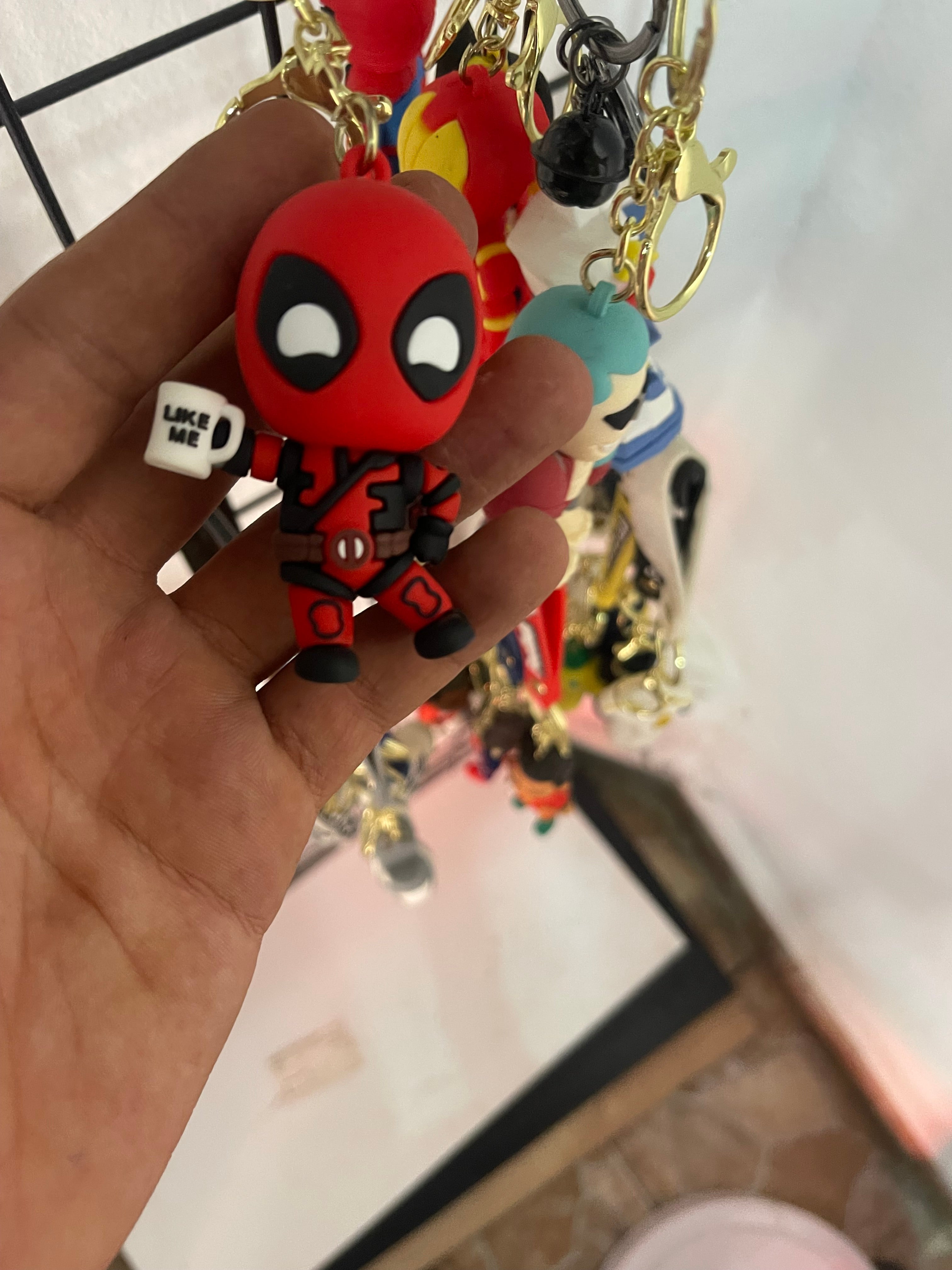 SpiderMan Keychain