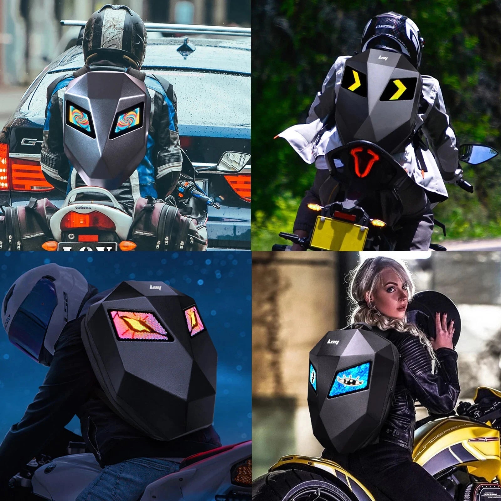 Loy Hardshell Backpack LED